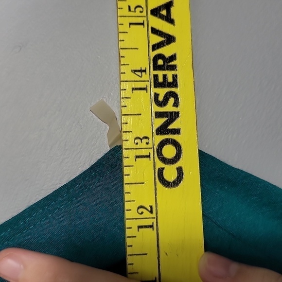 Vintage Y2K Beaded Turqoise Halter Top - Picture 5 of 7